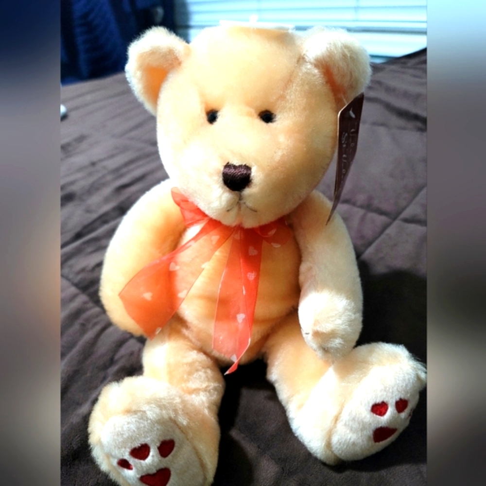 Valentine's Mid-Size Plush Teddy Bear Toy